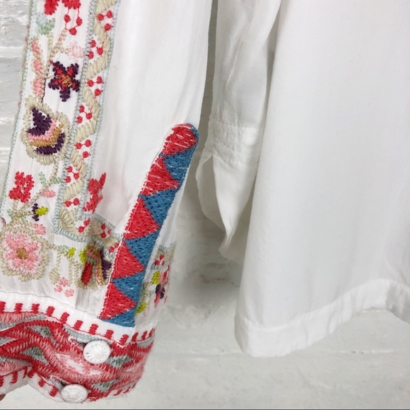 Johnny Was Biya Yoon Challis Blouse Size Small - Picture 7 of 8